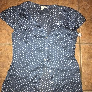 Banana Republic silk blouse size M